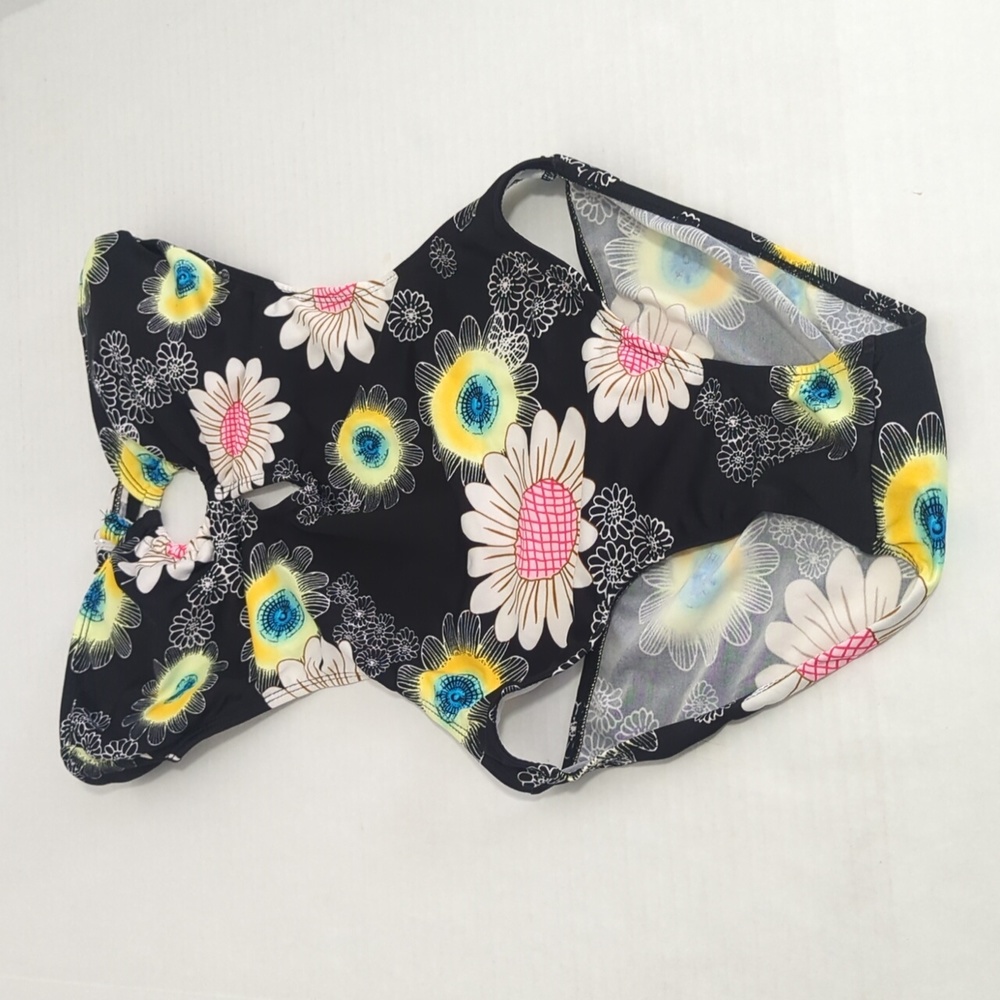 Prestige Swimsuit Open Back Floral Pattern Junior's or Women's Size Small